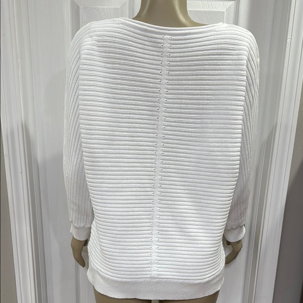 Pure Collection Ottoman Ribbed Sweater - Picture 4 of 8